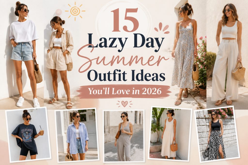 15 Lazy Day Summer Outfit Ideas You'll Love in 2026 featured