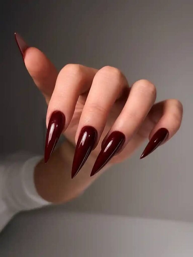5 Burgundy Nails for 2026 That Are Classy, Bold & Chic image