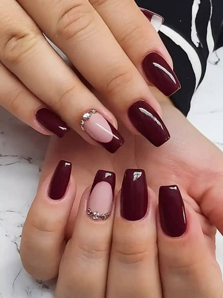 5 Burgundy Nails for 2026 That Are Classy, Bold & Chic image