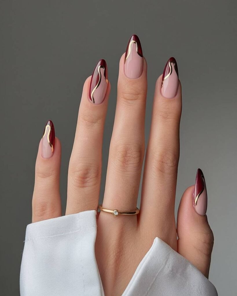 5 Burgundy Nails for 2026 That Are Classy, Bold & Chic image
